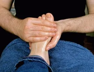Рефлексология масаж оборудване крак и функции