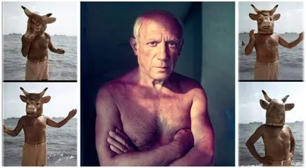 Ritka fotók Pablo Picasso az archív fotóriporter élet