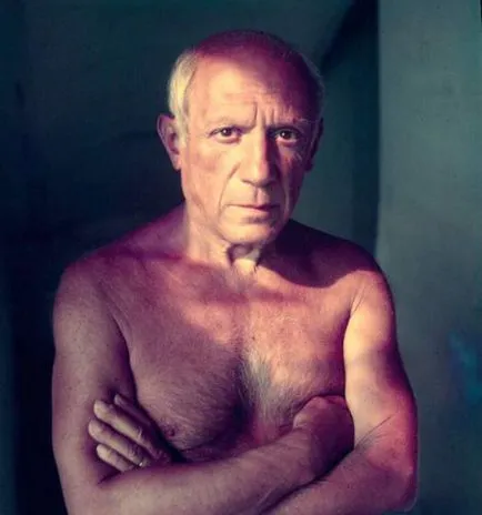 Ritka fotók Pablo Picasso az archív fotóriporter élet