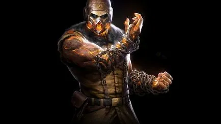 Всички костюми Scorpion Mortal Kombat х