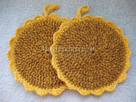 Трикотажни potholders 