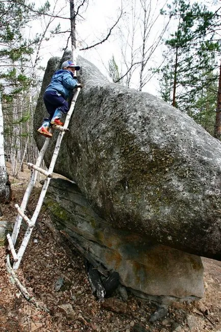 Khakassia Shira stone gomba vagy oszlopok