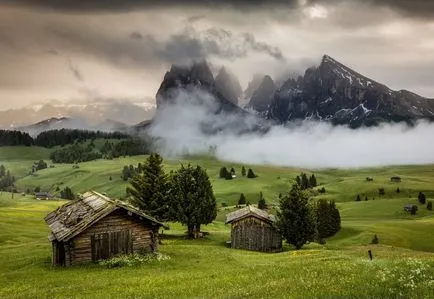 De ce merg la Alpi în timpul verii, casa este un calator