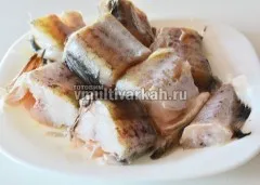 Fried Pollack multivarka hihetetlenül egyszerű recept, szakács multivarka