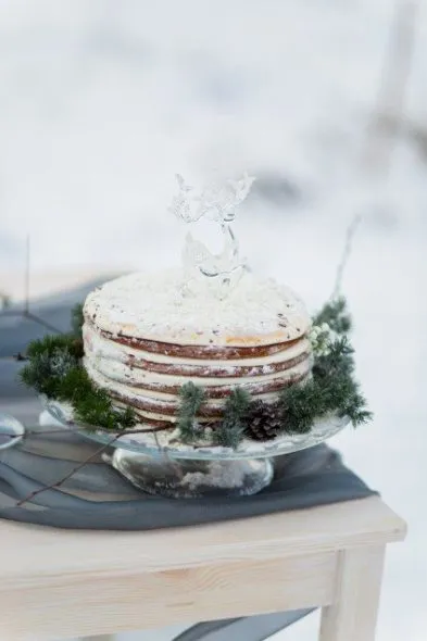 Téli esküvő ötletek 10 kényelmes dekorációval - a menyasszony