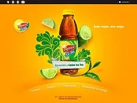50. Példák a nem szokványos reklám Lipton tea