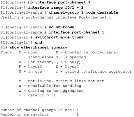 Link Aggregation (etherchannel) - păsări I