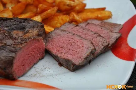 Marha steak - recept fotókkal, hogyan kell főzni egy serpenyőben sült