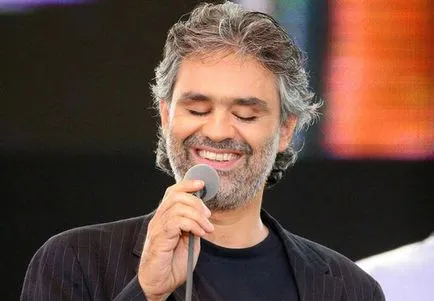 Andrea Bocelli scurta biografie, foto și video, viața personală