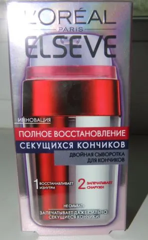 Серум за коса завършва elseve от л - Oreal - ревюта, снимки и цена