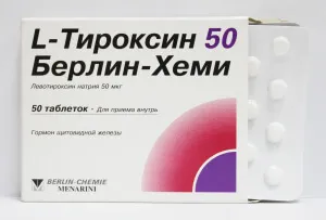 Tünetek túladagolás L-tiroxin és a mellékhatások a gyógyszer