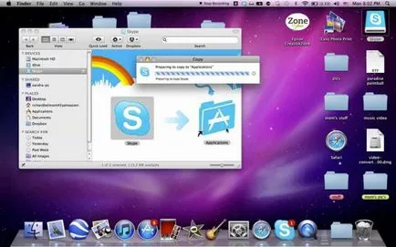 Skype Mac OS X, ahol ingyenes Skype letöltése mák
