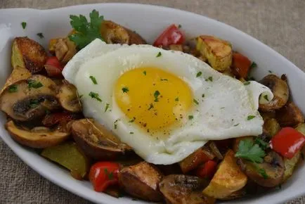 Cât de multe calorii în omletă de diferite specii