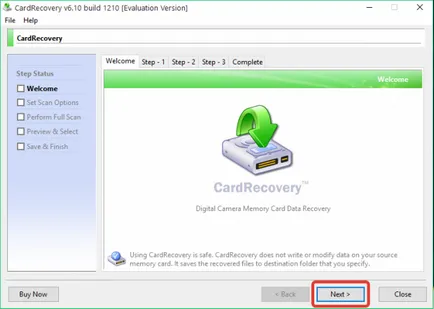 Descarcă cardrecovery versiunea rusă pentru gratuit