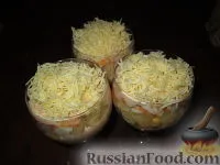 Recept saláta koktél flamingók