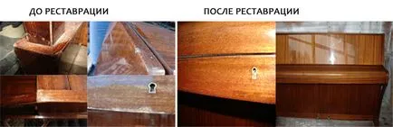 Restaurarea pian, Servicii de restaurare pian la Moscova calitativ
