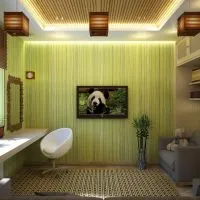 Bamboo în interiorul 75 de soluții moderne