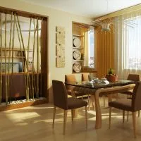 Bamboo în interiorul 75 de soluții moderne