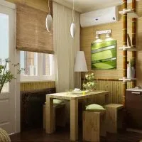 Bamboo în interiorul 75 de soluții moderne