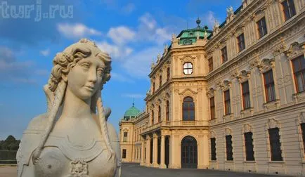 Австрия, двореца Белведере във Виена - символ на австрийската столица
