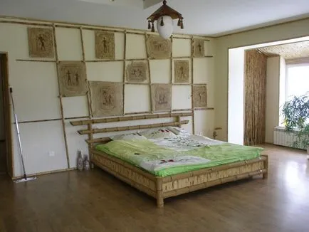 Bamboo în interiorul 75 de soluții moderne