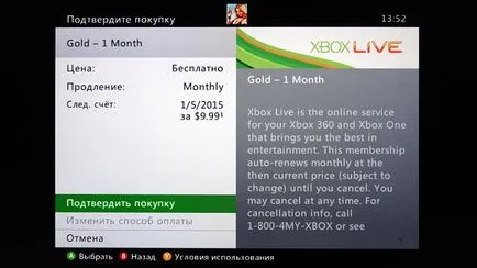 Free Xbox Live Gold hónap