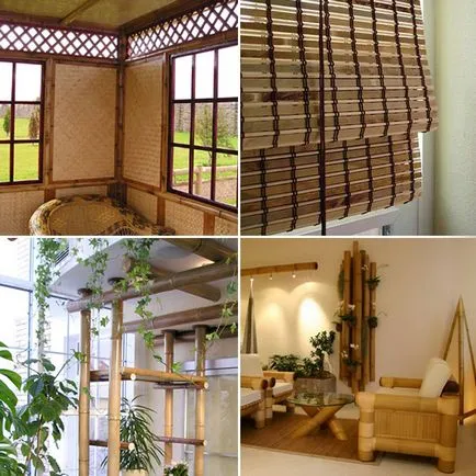 Bamboo în interiorul primului - mod rentabil, 5 pentru a adăuga detalii originale