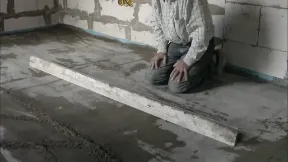 încălzire prin pardoseală sapa de beton