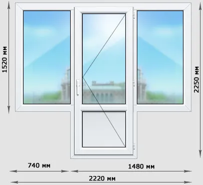 ferestre Tsaritsyno - ferestre din plastic de PVC