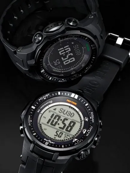 Casio pro trek hármas érzékelő technológia