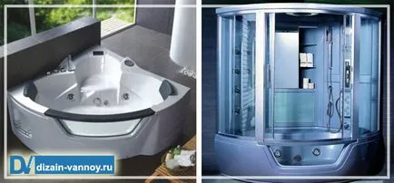 Какъв по-добър с вана или душ кабина, ползите от избора на всеки тип