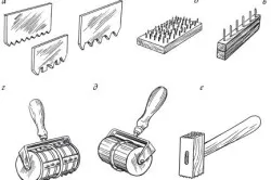 Decorative chit ipsos din mâinile lor instrumentele, procedura de lucrări (video)