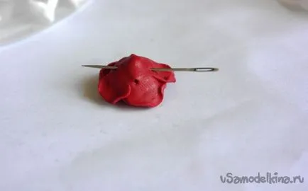 Virág nyaklánc műanyag a drót