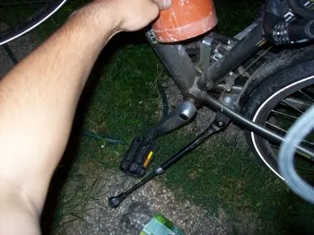 palacktartó kerékpár saját kezűleg
