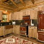 Design de bucătărie într-un stil rustic - ieftin și soluție originală