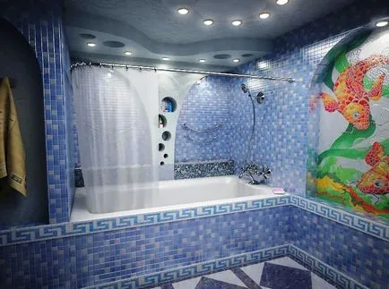 Fürdőszoba Design 4 négyzetméter, a szakmai ajánlások