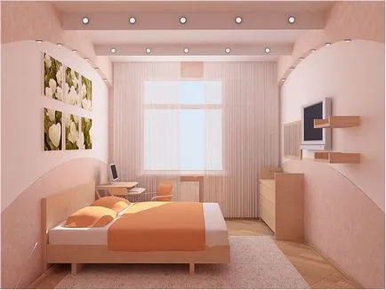 Проектиране на спалня с площ 12 кв