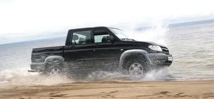 Előnyei és hátrányai a pickup UAZ Patriot