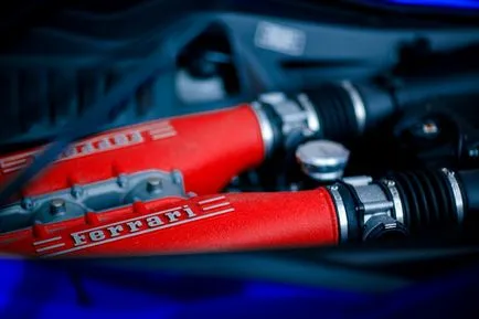 Ferrari 458 iitali belsejében a Lumma és kék króm újbóli stílus! sorozata a