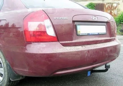 Cupla de remorcare pe Hyundai Accent - preturi, în cazul în care pentru a cumpăra Ghid de instalare