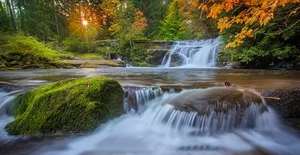 Photo vízesések, patakok és folyók