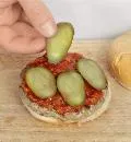Hamburger sült krumplival, a lépésről lépésre recept fotók