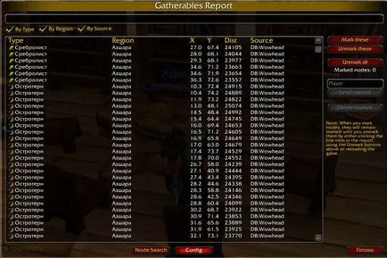 Culegator, gathermate2, rute - addons pentru colecționari - addons - Editor - site-ul Guild -