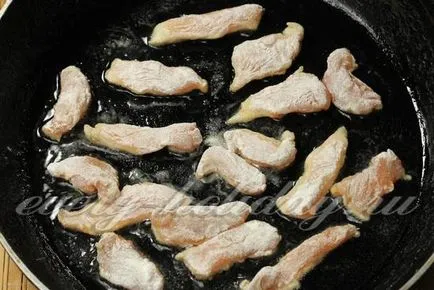 Hússzeletek csirke, klasszikus recept