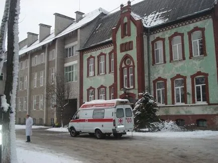 Regiunea Kaliningrad Gbuz spital centrale Polesskaya