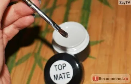 Gel de unghii mat regal finisaj de top de mate Top Gel - „mat unghiile - este un hit