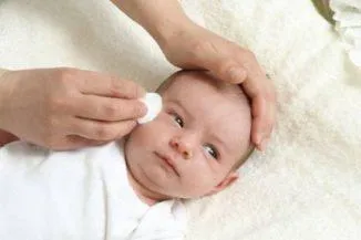 Гнойни очите на едно новородено бебе у дома, отколкото лечение и grudnichka, капки, сълзи, отколкото да се изтрие
