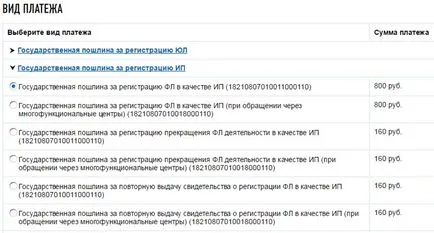 Taxa de stat de înregistrare a PI în 2017