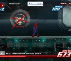 Joc Spiderman secret de laborator - Acțiune