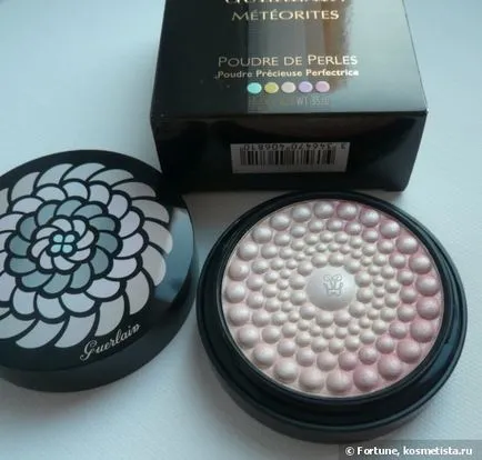 Guerlain meteoriți Poudre de perles luminoase perfecționând pulbere presat 02 a crescut frais comentarii